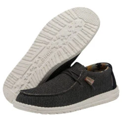 Wally Knit - Charcoal -Stepwise Sales Store 112474007 WALLY ECO SOX CHARCOAL LEFT 3
