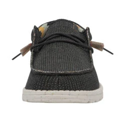 Wally Knit - Charcoal -Stepwise Sales Store 112474007 WALLY ECO SOX CHARCOAL LEFT 4