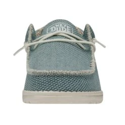 Wally Braided - Aqua 9 Wally Braided - Aqua -Stepwise Sales Store 40003 449 WALLYBRAIDED AQUA LEFTFRONT