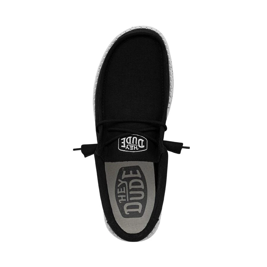 Wally Slub Canvas - Black 6 Wally Slub Canvas - Black - Image 6