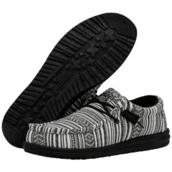 Wally Serape - Black Gravel -Stepwise Sales Store 40017 0YB WALLY SERAPE BLACK GRAVEL LEFT 3
