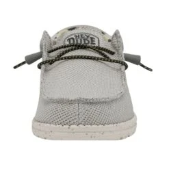 Wally Sox Triple Needle - Fog -Stepwise Sales Store 40020 1HA WALLYSOXTRIPLENEEDLE FOG LEFTFRONT