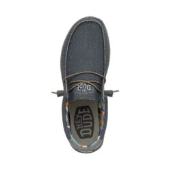 Wally Sox Triple Needle - Blue Shadow -Stepwise Sales Store 40020 3US WALLYSOXTRIPLENEEDLE BLUESHADOW LEFTTOP