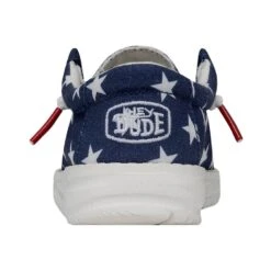 Wally Toddler Patriotic - American Flag -Stepwise Sales Store 40031 9CW WALLYTODDLERPATRIOTIC AMERICANFLAG LEFTBACK