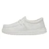 Wally Youth Slub Canvas - White 12 Wally Youth Slub Canvas - White -Stepwise Sales Store 40044 100 WALLYYOUTHSLUBCANVAS WHITE LEFTSIDE