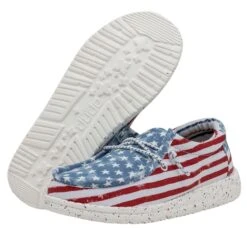 Wally Youth Patriotic - Stars And Stripes -Stepwise Sales Store 40046 9C8 WALLYYOUTHPATRIOTIC STARSANDSTRIPES PAIRBOTTOM