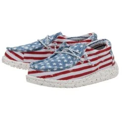 Featured Products -Stepwise Sales Store 40046 9C8 WALLYYOUTHPATRIOTIC STARSANDSTRIPES PAIRSIDE