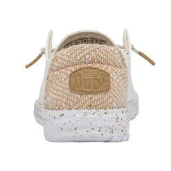 Wendy Chambray - White Sand -Stepwise Sales Store 40059 1KJ WENDY CHAMBRAY WOVEN WHITE SAND LEFT 5