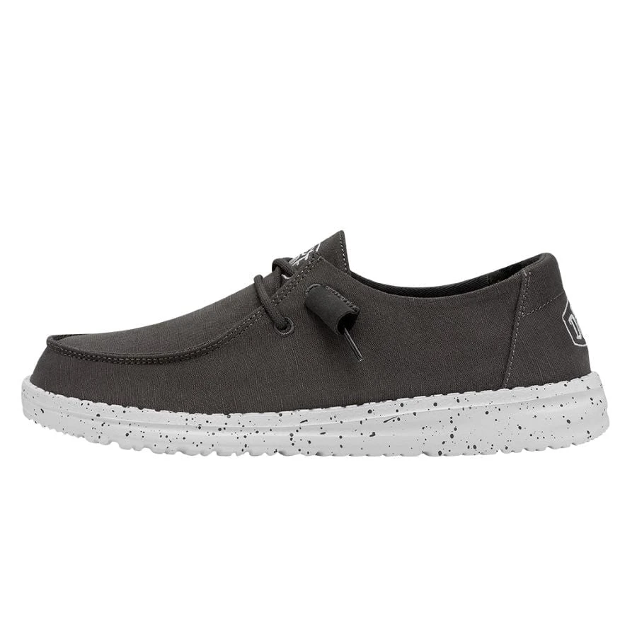 Wendy Slub Canvas - Dark Grey 1 Wendy Slub Canvas - Dark Grey