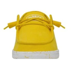 Wendy Slub Canvas - Empire Yellow -Stepwise Sales Store 40063 76I WENDYSLUBCANVAS EMPIREYELLOW LEFTFRONT