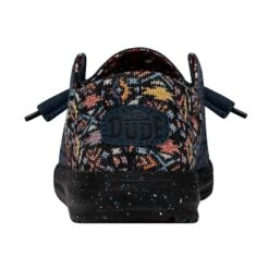 Wendy Funk Slub Blanket - Midnight Rain 10 Wendy Funk Slub Blanket - Midnight Rain -Stepwise Sales Store 40066 4MK WENDYFUNKSLUBBLANKET MIDNIGHTRAIN LEFTBACK