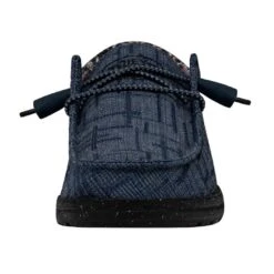 Wendy Funk Slub Blanket - Midnight Rain 9 Wendy Funk Slub Blanket - Midnight Rain -Stepwise Sales Store 40066 4MK WENDYFUNKSLUBBLANKET MIDNIGHTRAIN LEFTFRONT