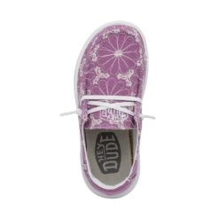 Wendy Youth Rise Eyelet - Violet -Stepwise Sales Store 40108 508 WENDY YOUTH RISE EYELET VIOLET LEFT 6