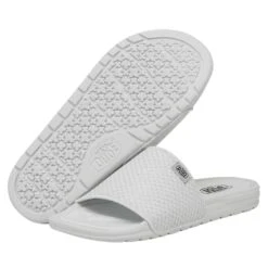 Chandler Knit - White Silver -Stepwise Sales Store 40114 1LD CHANDLERKNIT WHITESILVER PAIRBOTTOM