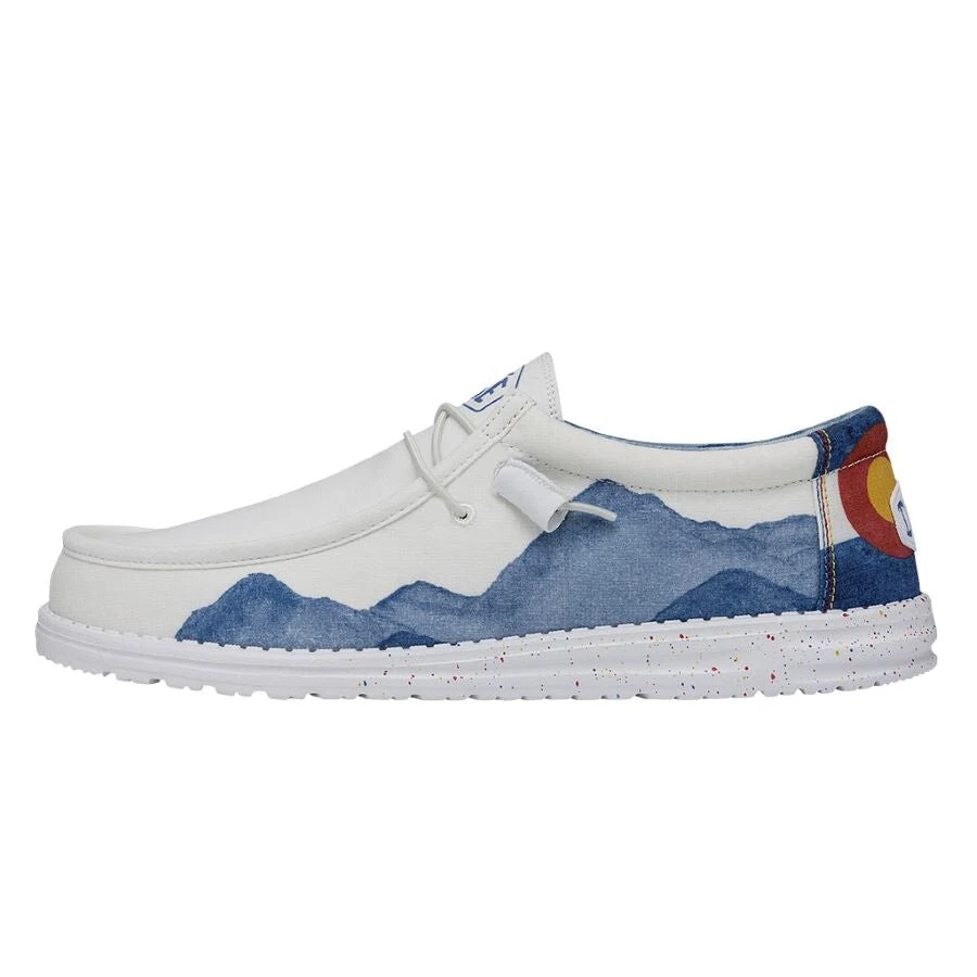 Wally Colorado Watercolor - White 1 Wally Colorado Watercolor - White