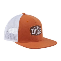 Trucker Cap - Orange 7 Trucker Cap - Orange -Stepwise Sales Store 41004 810 TruckerHat Orange Side