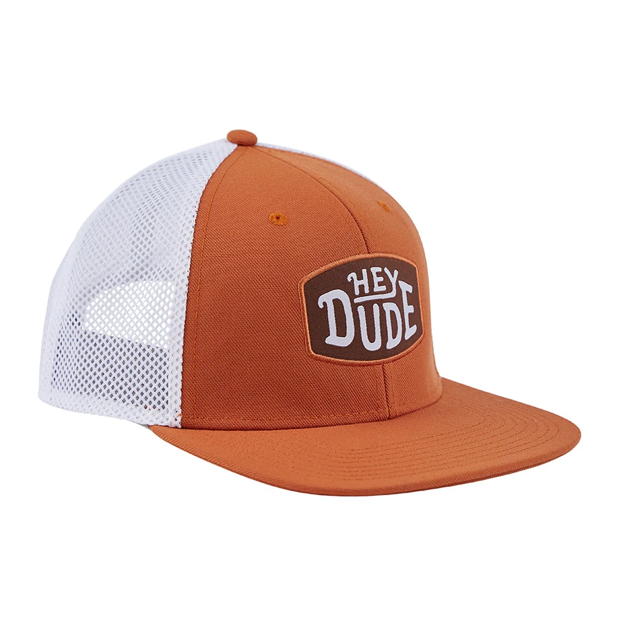 Trucker Cap - Orange 4 Trucker Cap - Orange - Image 4